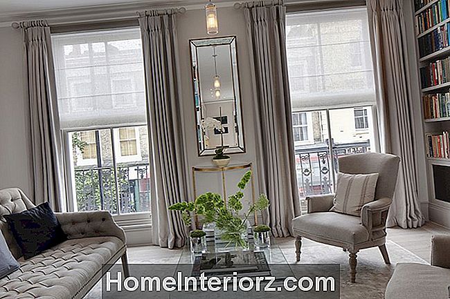 Grijze woonkamer met luxe details