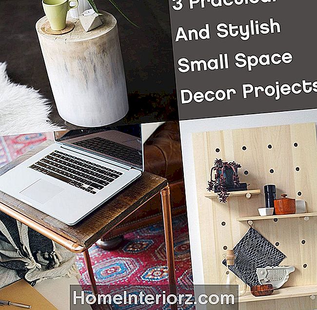 Kleine Räume dekorieren: 3 praktische und stilvolle Projekte