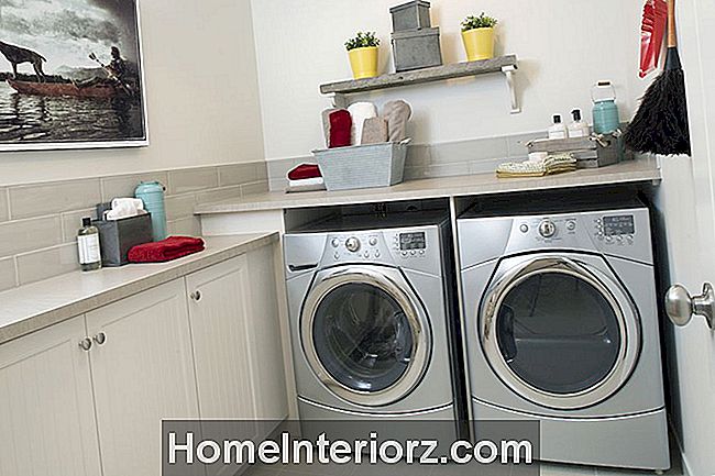 Enerji verimli çamaşır makinesi ve kurutucu çamaşır odası