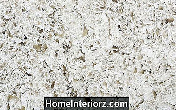 Il quarzo bianco artico di Silestone assomiglia al granito