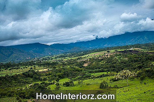 kırsal manzara ve Kolombiya dağ