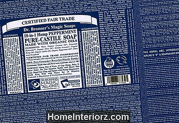 Använd Castile Soap för att rengöra hela huset från topp till botten
